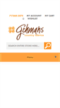 Mobile Screenshot of gehmanscountryfabrics.com